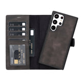 Samsung Galaxy S23 Ultra Magnetic Detachable Leather Wallet Case by Hardiston - premium mws_apo_generated