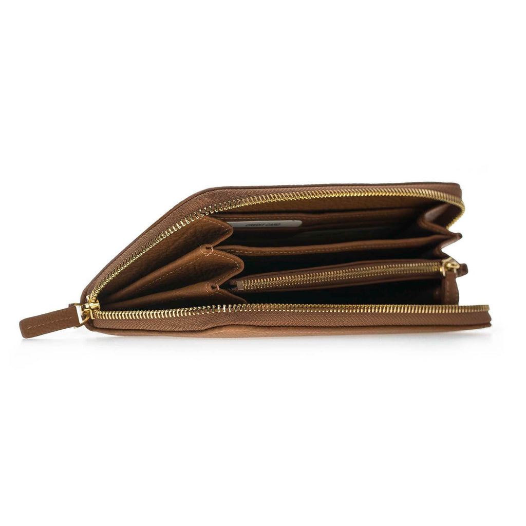 Leather Purse Wallet for Women