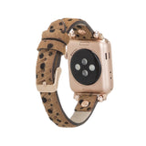 Slim Beady Leather Band for Apple Watch by Hardiston - premium Watch Bands - Apple