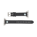 Slim Beady Leather Band for Apple Watch by Hardiston - premium Watch Bands - Apple