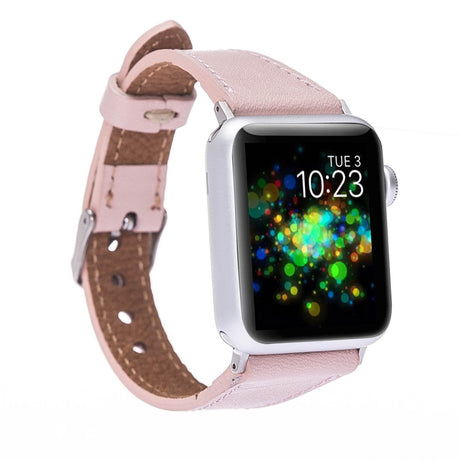 Slim Leather Band for Apple Watch by Hardiston - premium Watch Bands - Apple