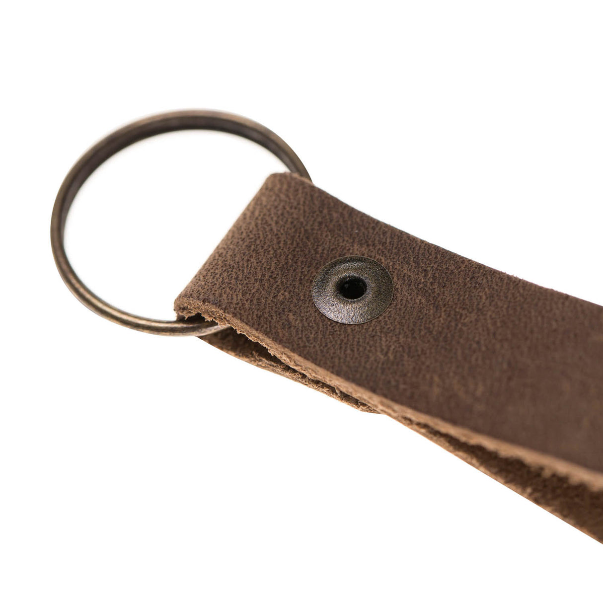 Slim Leather Keychain Holder