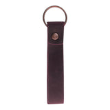 Slim Leather Keychain Holder