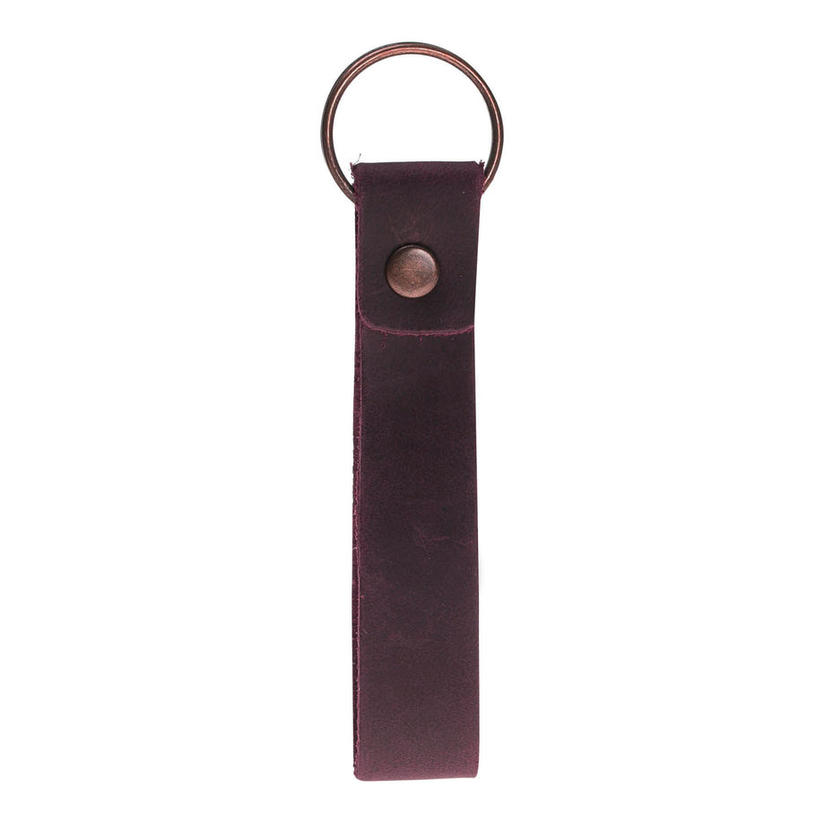 Slim Leather Keychain Holder - Hardiston