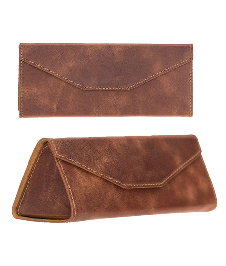 Smart Leather Eyeglass Case by Hardiston - premium mws_apo_generated