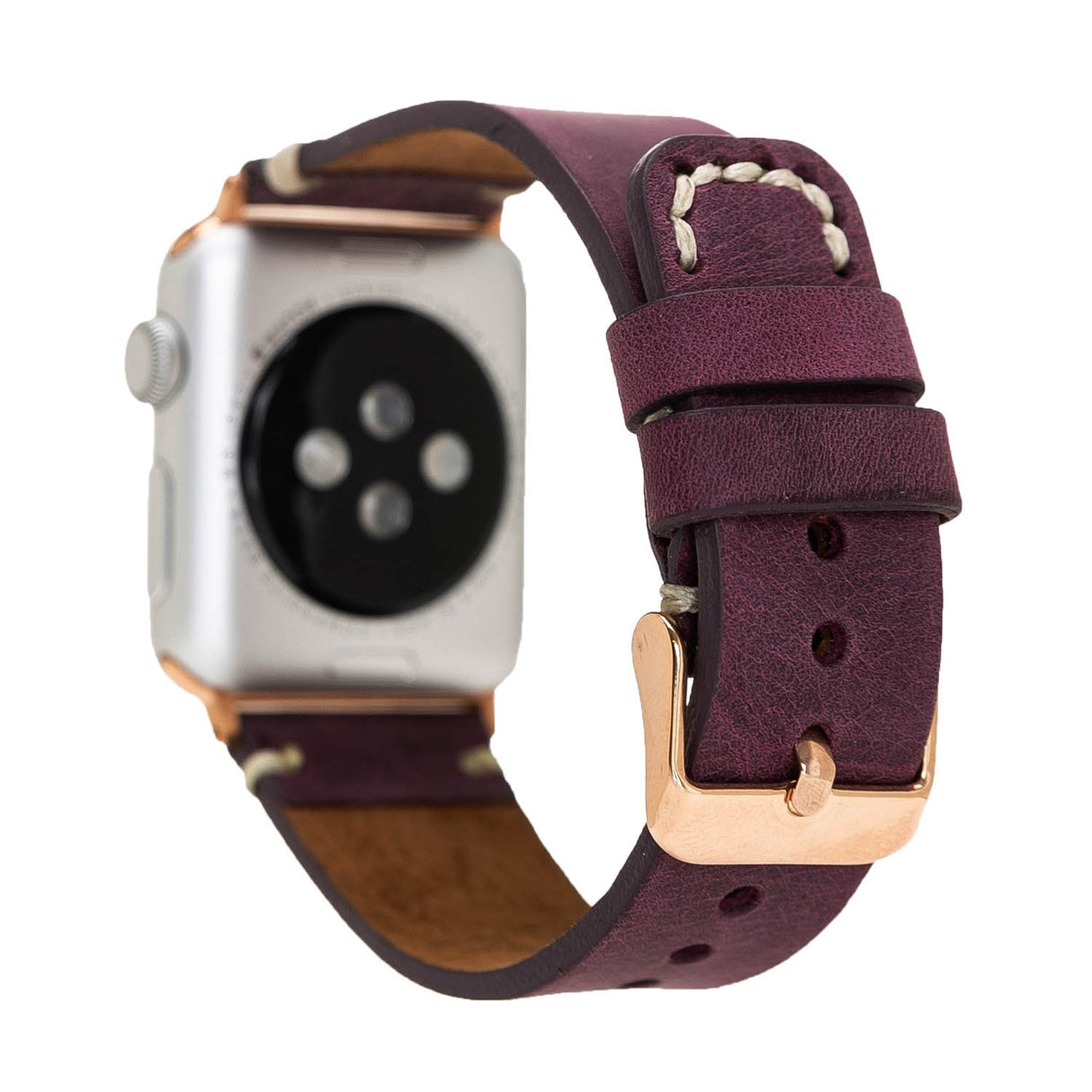 Stitch End Leather Band for Apple Watch