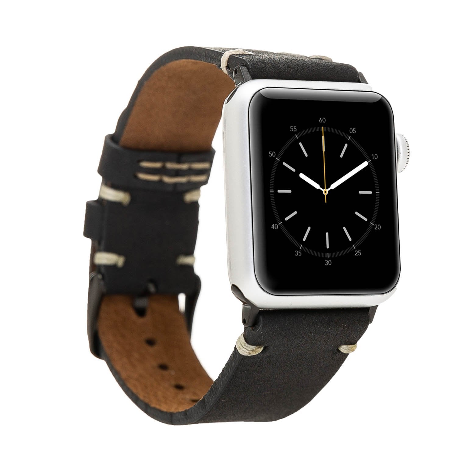 Anchor-Stitched Leather Band - Apple Watch | Hardiston