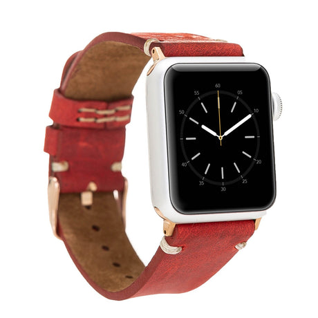 Stitch End Leather Band for Apple Watch by Hardiston - premium Watch Bands - Apple
