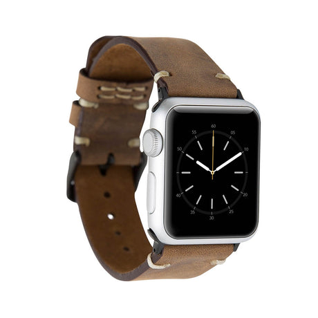 Stitch End Leather Band for Apple Watch by Hardiston - premium Watch Bands - Apple