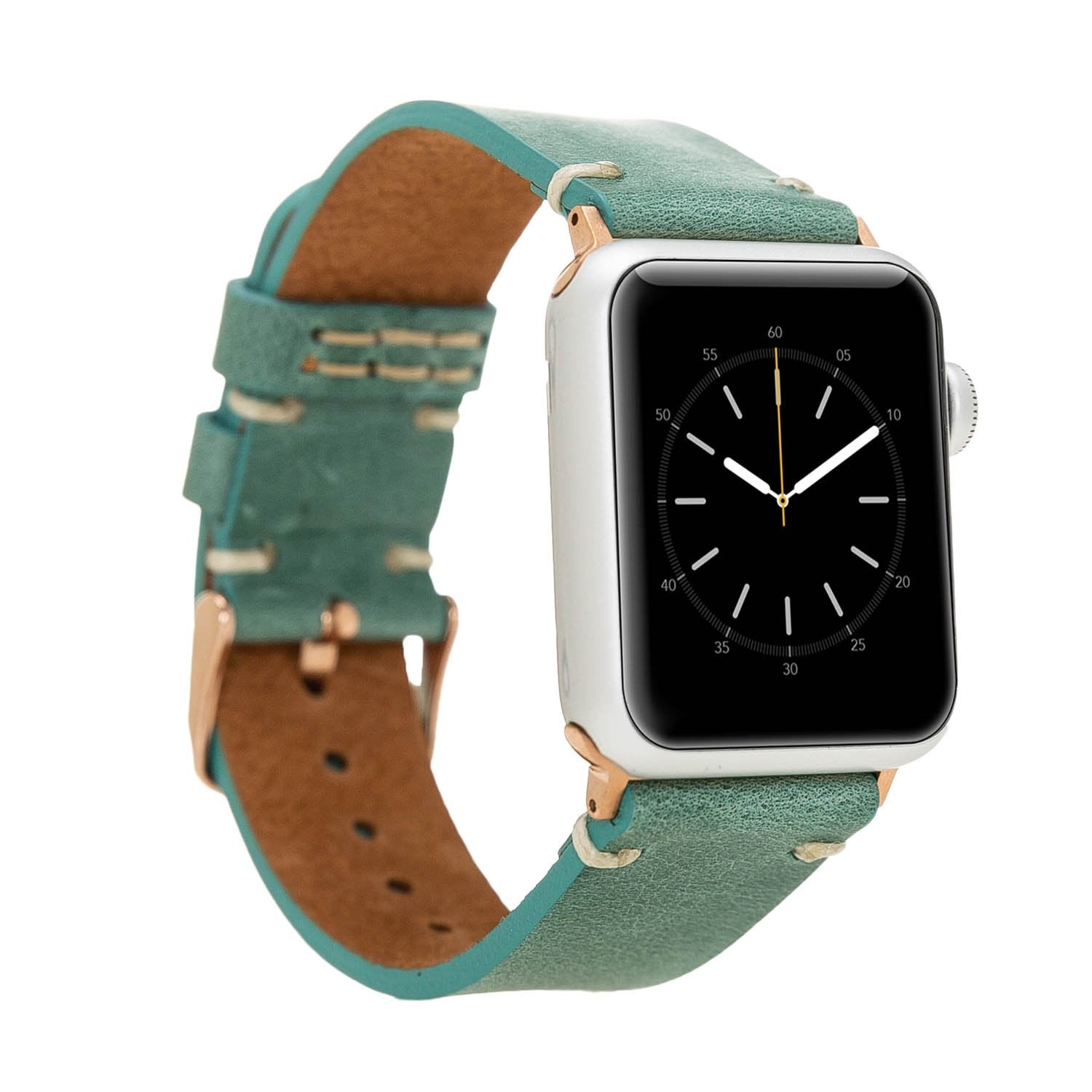Anchor-Stitched Leather Band - Apple Watch | Hardiston