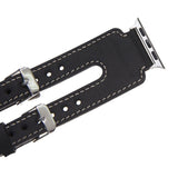 Twin Strap Leather Band for Apple Watch by Hardiston - premium Watch Bands - Apple