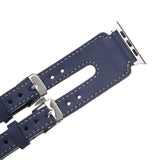 Twin Strap Leather Band for Apple Watch by Hardiston - premium Watch Bands - Apple