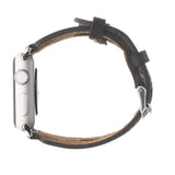 Twin Strap Leather Band for Apple Watch by Hardiston - premium Watch Bands - Apple