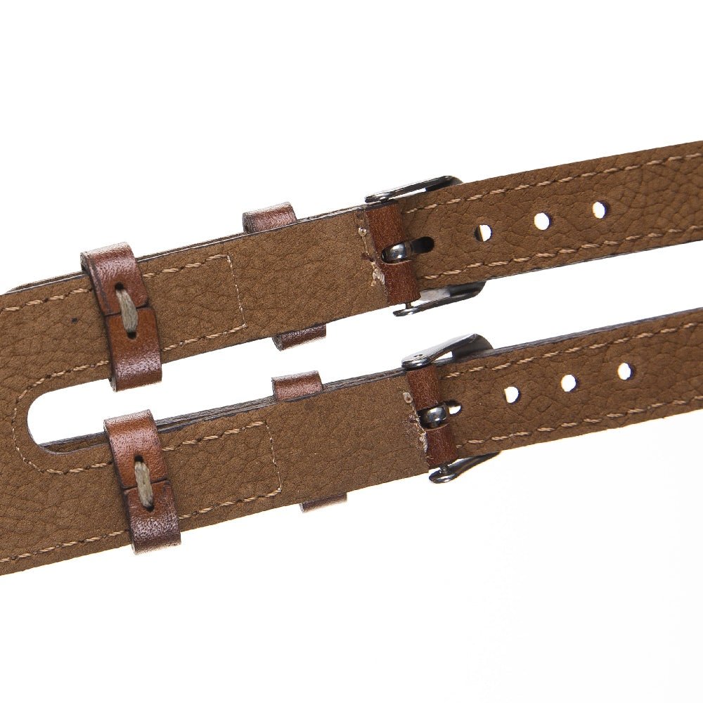 Twin Strap Leather Band for Apple Watch by Hardiston - premium Watch Bands - Apple