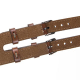 Twin Strap Leather Band for Apple Watch by Hardiston - premium Watch Bands - Apple