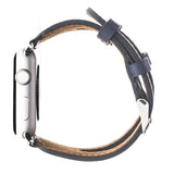 Twin Strap Leather Band for Apple Watch by Hardiston - premium Watch Bands - Apple