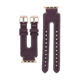 Twin Strap Leather Band for Apple Watch by Hardiston - premium Watch Bands - Apple